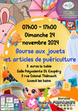 Bourse aux jouets et articles de puériculture