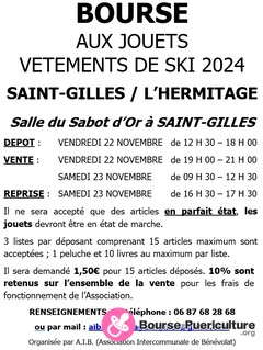 Bourse aux Jouets et articles de Ski