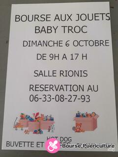 Photo de la bourse puericulture bourse aux jouets et baby troc