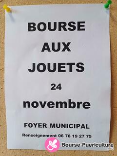 Photo de la bourse puericulture Bourse aux jouets et cadeaux