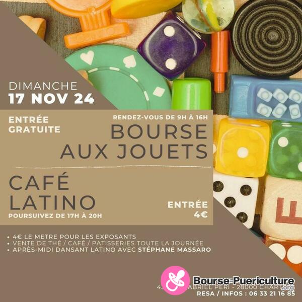 Bourse aux jouets et Café Latino