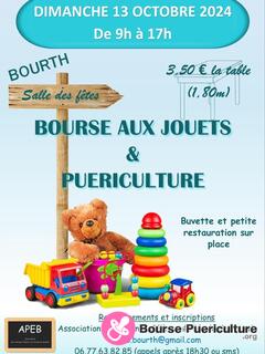 Photo de la bourse puericulture Bourse aux jouets et à la puériculture