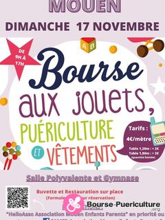 Photo de la bourse puericulture Bourse aux jouets et à la puériculture