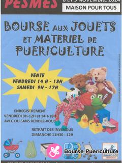 Photo de la bourse puericulture Bourse aux jouets et materiel de puericulture