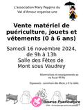 Photo Bourse aux jouets et matériels de puériculture. à Mont-sous-Vaudrey