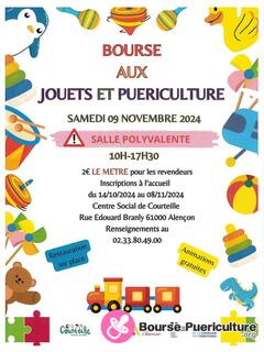 Photo de la bourse puericulture Bourse aux jouets et puericulture