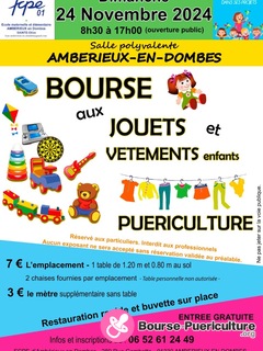 Photo de la bourse puericulture Bourse aux jouets et puériculture