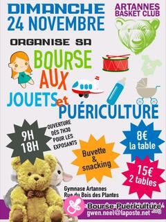 Photo de la bourse puericulture Bourse aux jouets et puériculture