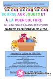 Bourse aux jouets et puériculture