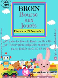 Photo de la bourse puericulture Bourse aux jouets et puériculture