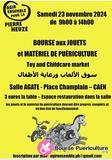 Bourse aux jouets et puericulture