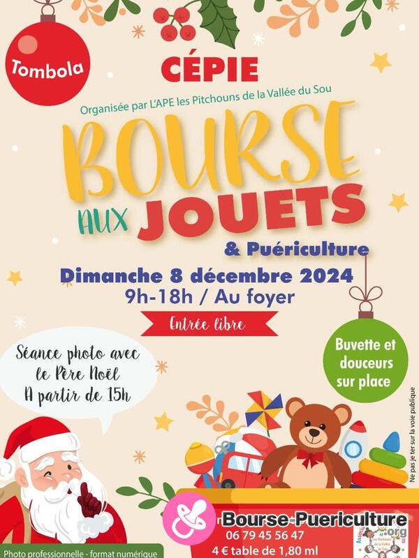 Bourse aux jouets et puériculture