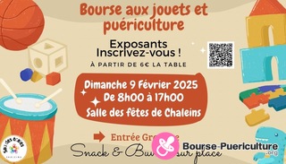 Photo de la bourse puericulture Bourse aux jouets et puériculture