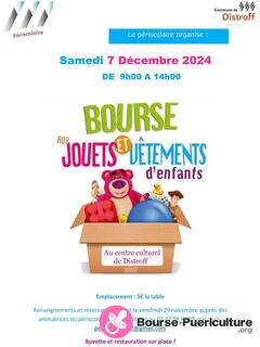 Photo de la bourse puericulture Bourse aux jouets et puericulture