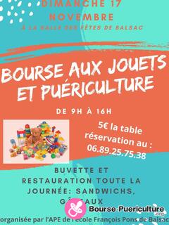 Photo de la bourse puericulture Bourse aux jouets et puériculture