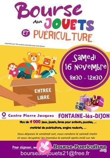 Photo de la bourse puericulture Bourse aux jouets et puériculture