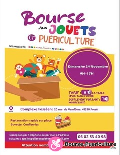 Photo de la bourse puericulture Bourse aux jouets et puericulture