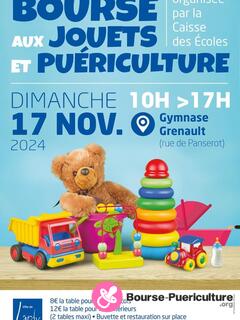 Photo de la bourse puericulture Bourse aux jouets et puériculture