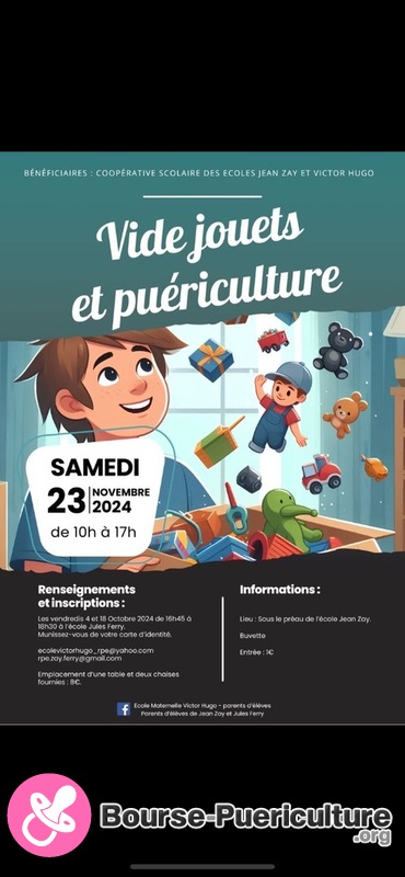 Bourse aux jouets et puériculture