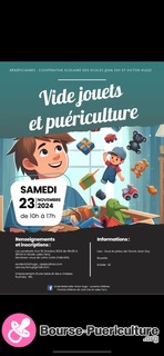 Photo de la bourse puericulture Bourse aux jouets et puériculture