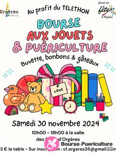 Photo de la bourse puericulture Bourse aux jouets et puericulture