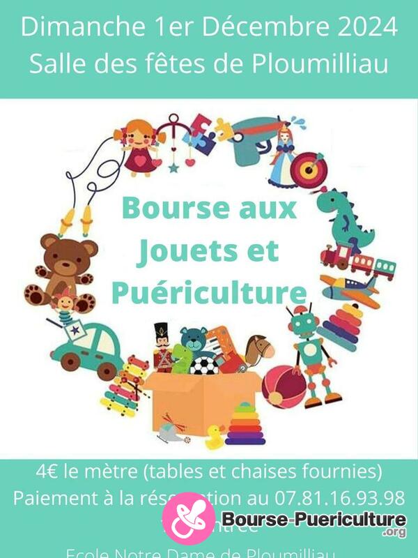 Bourse aux jouets et puériculture