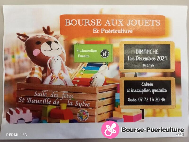 Bourse aux jouets et puériculture