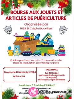 Photo de la bourse puericulture Bourse aux jouets et puériculture