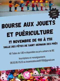 Photo de la bourse puericulture Bourse aux jouets et puériculture