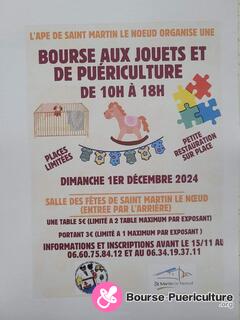 Photo de la bourse puericulture Bourse jouets et puériculture