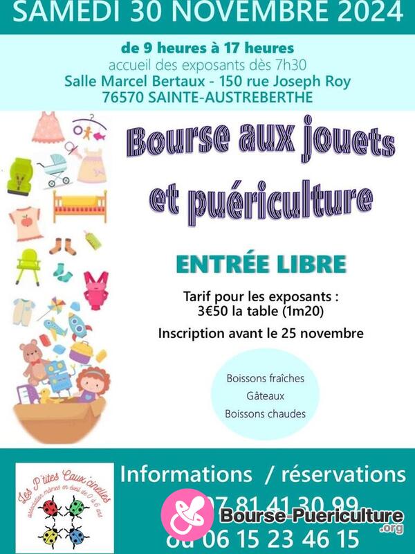 Bourse aux jouets et puériculture