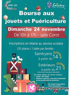 Photo de la bourse puericulture Bourse aux jouets et puericulture