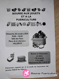 Photo de la bourse puericulture Bourse aux jouets et puériculture