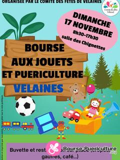 Photo de la bourse puericulture Bourse aux jouets et puériculture