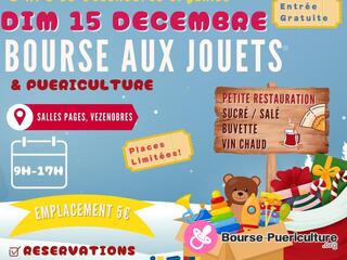 Photo de la bourse puericulture Bourse aux jouets et puériculture