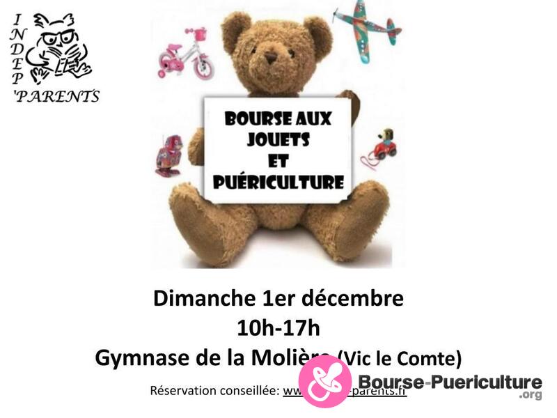 Bourse aux jouets et puericulture