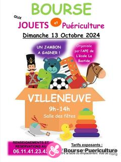 Photo de la bourse puericulture Bourse aux jouets et puériculture APE de l'Ecole La Bastide