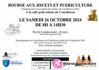 Photo de la bourse puericulture Bourse aux Jouets et Puériculture COURTHEZON