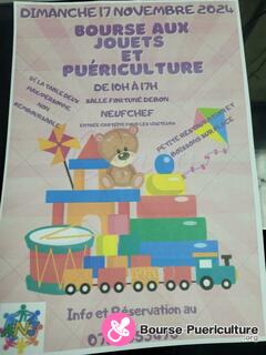 Photo de la bourse puericulture Bourse jouets et puériculture vêtements enfants