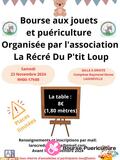 Bourse de jouets et puéricultures