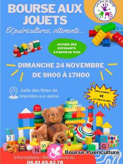 Photo de la bourse puericulture Bourse aux jouets et puéricultures