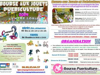 Photo de la bourse puericulture bourse aux jouets et puéricultures - Compagnie des Sans Nom