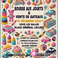 Bourse aux jouets et vente de gâteaux