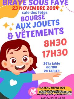 bourse aux jouets et vêtements