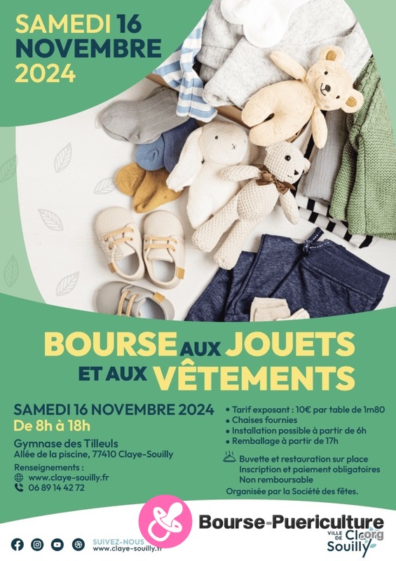 Bourse aux jouets et aux vêtements