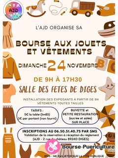 Bourse aux jouets et aux vêtements