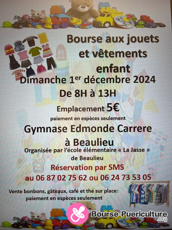 Bourse aux jouets et vêtements enfant