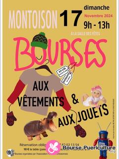 Photo de la bourse puericulture Bourse aux jouets et vetements montoison