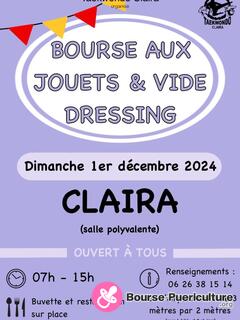 Photo de la bourse puericulture Bourse aux jouets et vide dressing