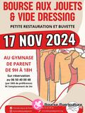 Bourse aux jouets et Vide dressing